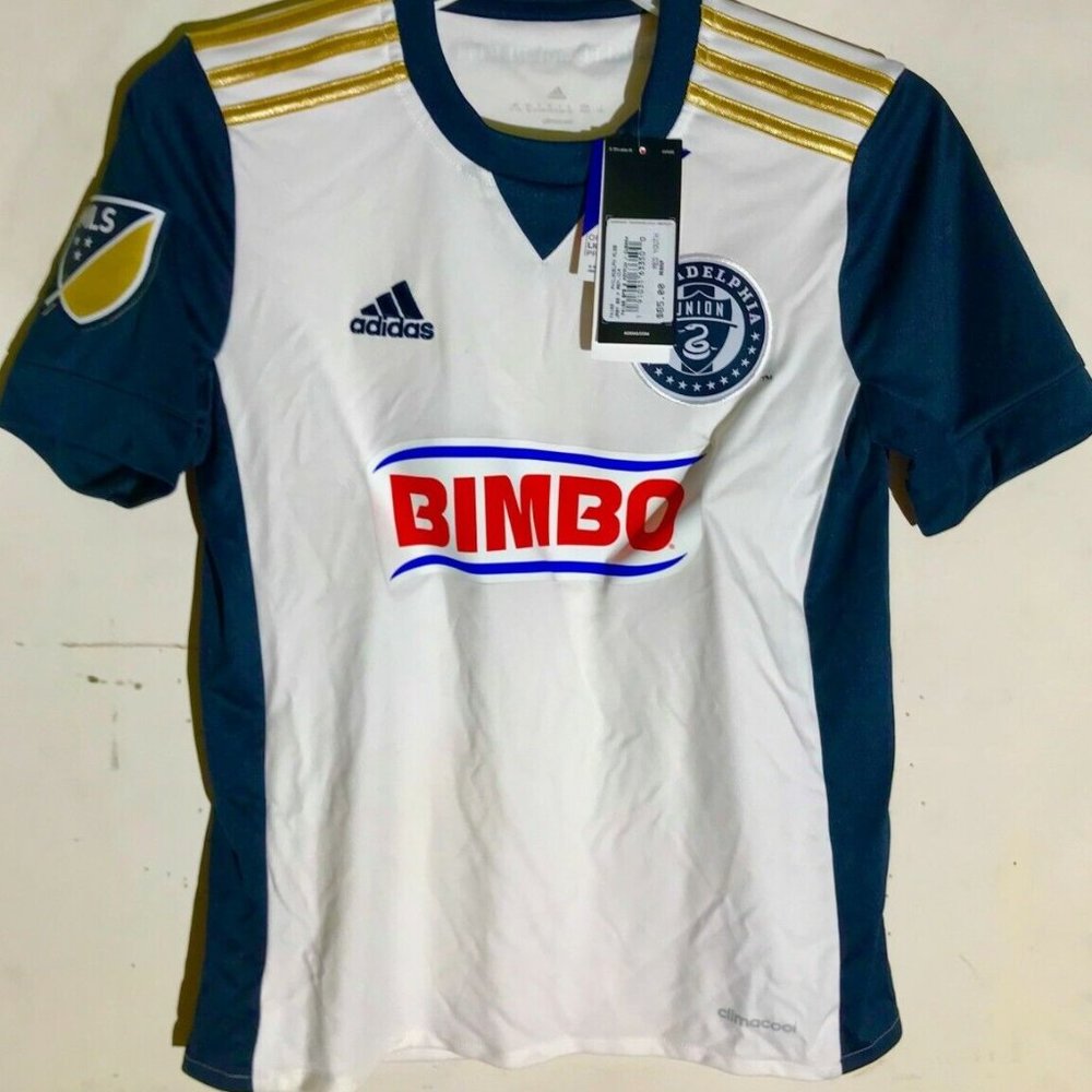 Adidas MLS PHILADELPHIA UNION Youth JERSEY Sz M,L,XL New with tags